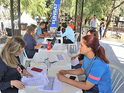 Em parceria com rede de supermercados, Funsat vai ofertar 389 vagas em ação na Praça Ary Coelho