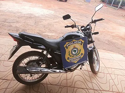 Motocicleta com ocorrência de furto é recuperada em MS