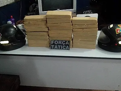 Força Tática apreende moto e drogas em canavial em Nova Andradina