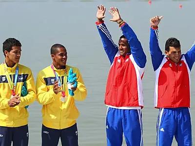 Cuba supera Brasil no quadro de medalhas após vitória na canoagem