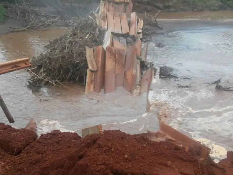 Agesul divulga causas da queda de ponte em Guia Lopes