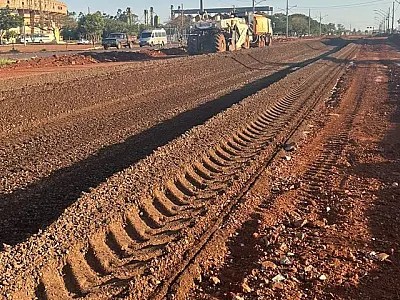 Dourados: revitalização da Avenida Coronel Ponciano segue cronograma de obra