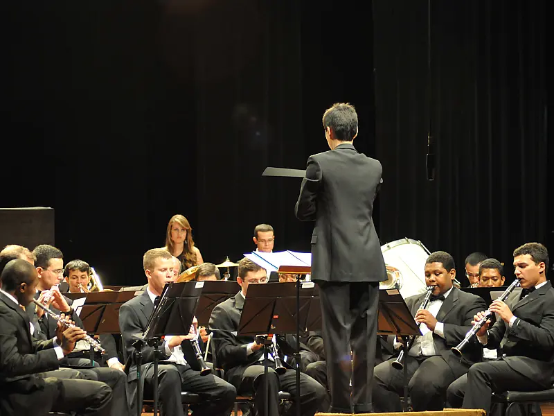 Banda Sinfônica da UFMS se apresenta no Teatro Prosa
