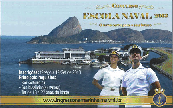 Escola Naval abre inscrições e admite primeira turma de Aspirantes femininas