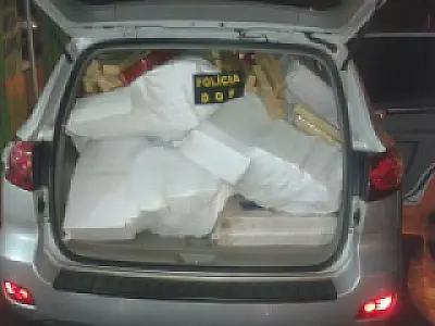 DOF apreende mais de 600 kg de maconha na MS-289