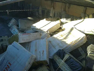 Maconha escondida em carga de calcário é apreendida em Sidrolândia