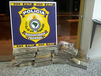 Homem é  preso com mais de 13 quilos de maconha ilegal, vinda de Ponta Porã