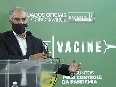 Reinaldo Azambuja convoca prefeitos para mutirão de vacinação: "não deixem vacinas paradas"
