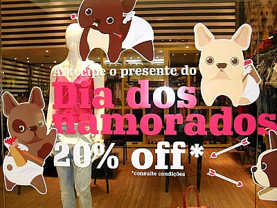 Comerciantes esperam até 30% de aumento nas vendas para dia dos namorados
