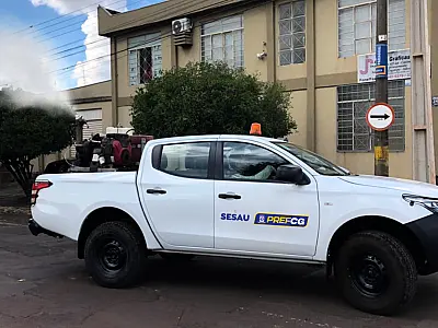 Ferramenta que reforça o combate ao Aedes, fumacê passa por seis bairros