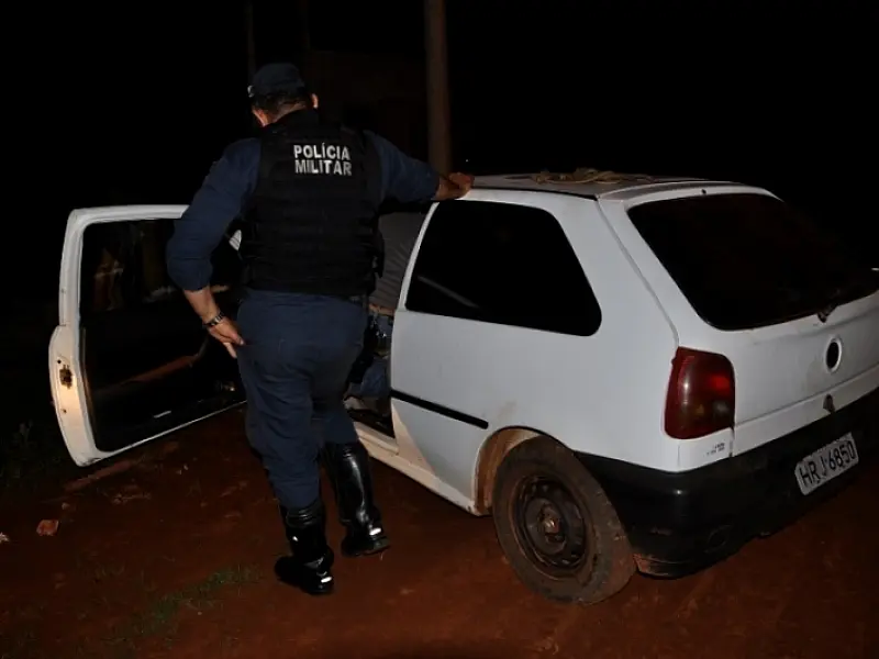PM cumpre dois  mandados  de  prisão em Nova Andradina