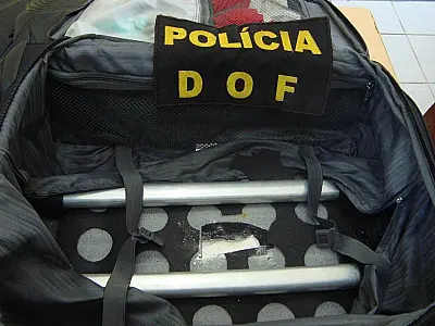 DOF apreende cocaína que seria levada para a Espanha