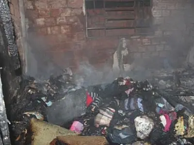 Incêndio destrói casa na cidade de Naviraí