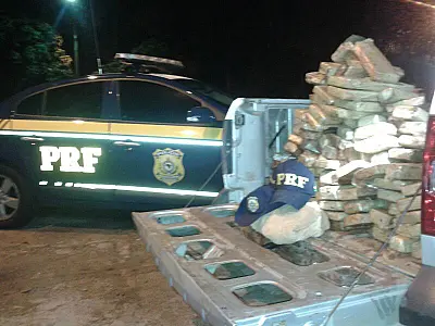 PRF apreende 96 kg de maconha que iria para Aracaju
