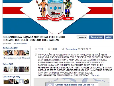 "Rolezinho" é organizado pelas redes sociais e acontece na Câmara de Três Lagoas