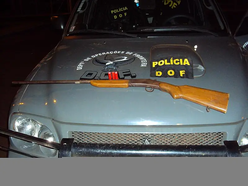DOF encontra arma abandonada em Mundo Novo