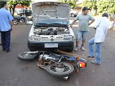 Ao fazer ultrapassagem, motociclista morre em Nova Andradina
