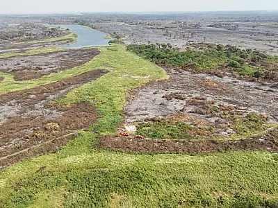 Estiagem: Bombeiros de MS adotam estratégias diversas nas linhas de combate ao fogo