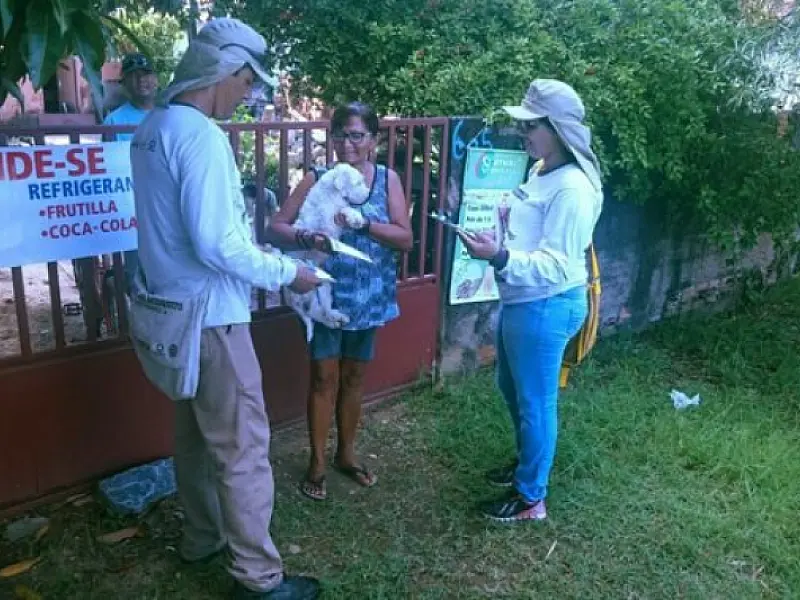 Em 8 dias de campanha, guerra ao Aedes aegypti em Corumbá cumpre 73% da meta