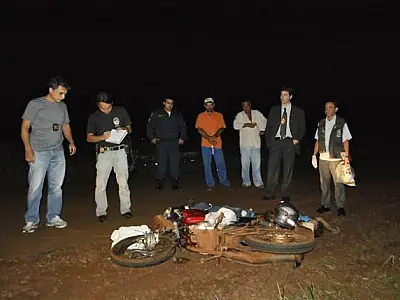 Acidente entre duas motos deixa uma vítima fatal na MS-156