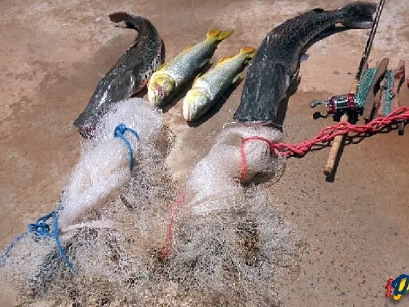 PMA de São Gabriel flagra vereador de Camapuã pescando no rio Coxim