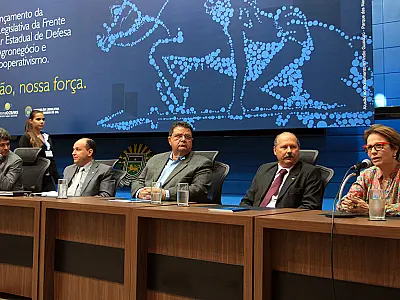 Tereza Cristina aponta desafios para agronegócio em lançamento de Frente do setor em MS