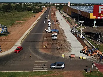 Obras na Cafezais e Moreninhas passam por vistoria para acompanhar andamento e qualidade