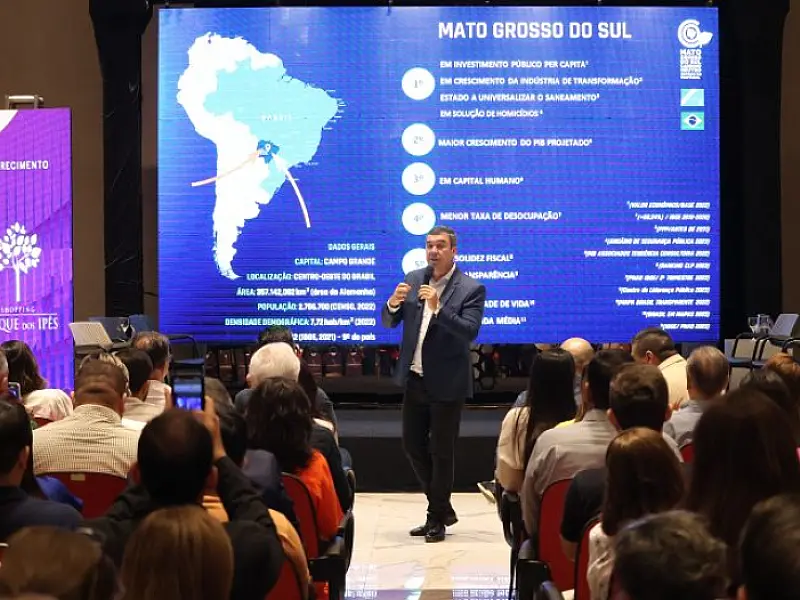 Com crescimento em diversos setores, potencialidades de MS são apresentadas para empresários