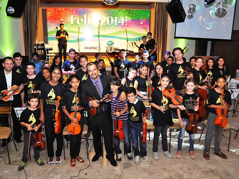 Camerata Violeira e Orquestra Som das Águas são atrações de festival