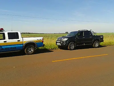 PMR recupera Hilux roubada em menos de 24h