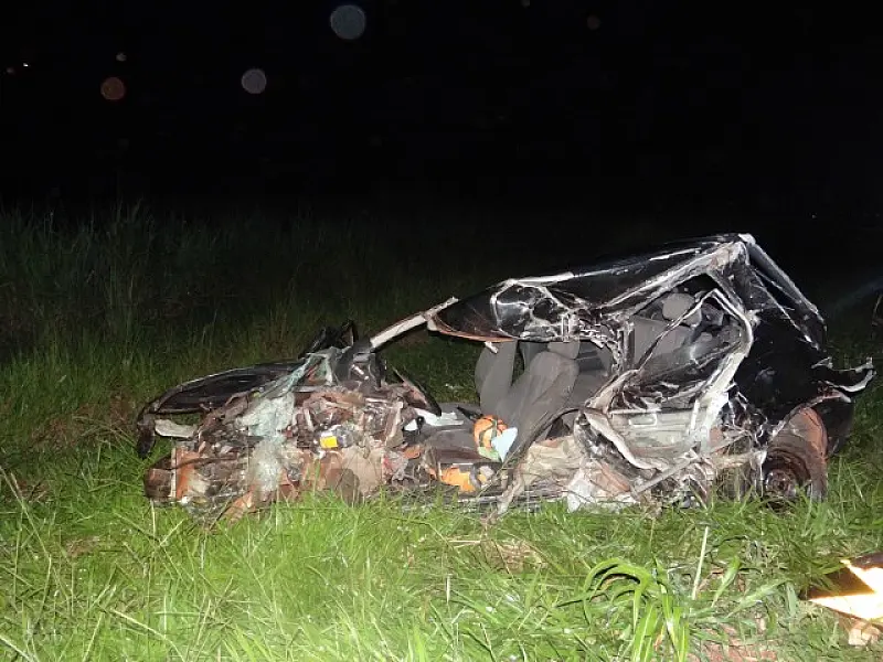 Acidente entre carro e van deixa um morto na BR-163