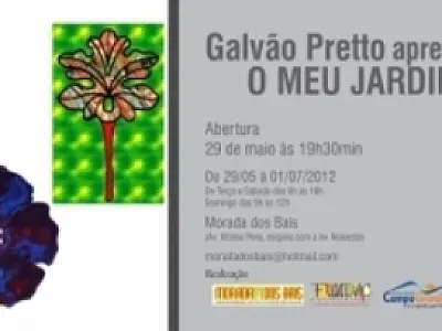 Galvão Preto expõe "O Meu Jardim" na Morada dos Baís