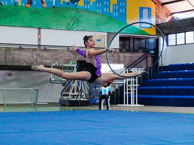 Com apoio do Governo de MS, Campo Grande sedia o Campeonato Brasileiro de Ginástica Rítmica