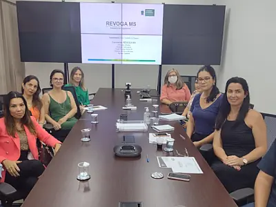 Representantes da Conleg e AGEMS reúnem-se para apresentação da metodologia do Revoga MS
