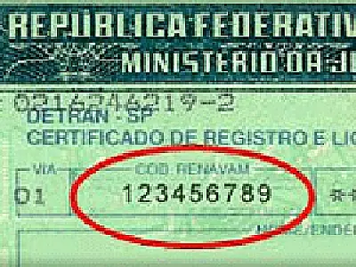 Código do Renavam ganhará dois dígitos a partir de 1º de abril