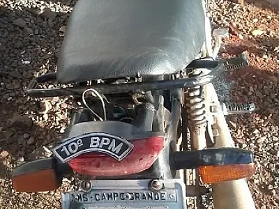 Pelotão Aero Rancho do 10º BPM recupera moto furtada