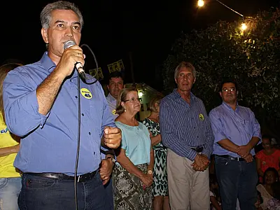 Reinaldo Azambuja faz alerta sobre pesquisas mentirosas nas eleições de Sidrolândia