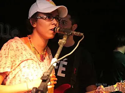 Maria Gadú  no palco do MS Canta Brasil em Campo Grande