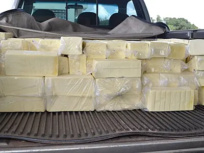 Transportada de forma irregular são apreendidas 700 kg de mussarela em Coxim