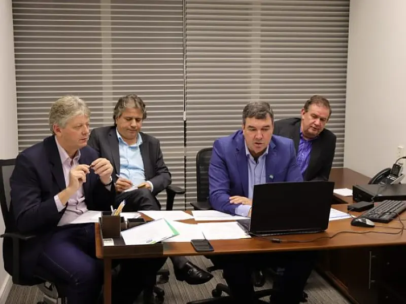 Governo do Estado discute projetos prioritários para MS em reunião com equipe da Presidência da Repú