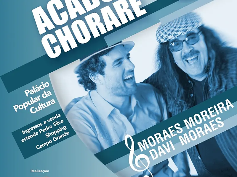 Show de Moraes Moreira & Davi Moraes faz homenagem ao Dia das Mães