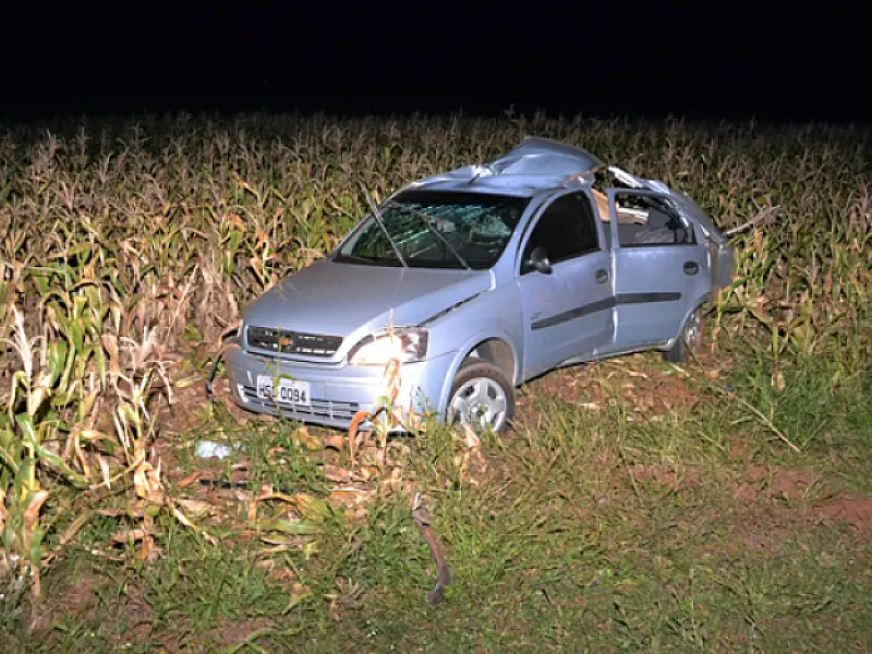 Acidente deixa dois mortos e um ferido na BR-163, em São Gabriel