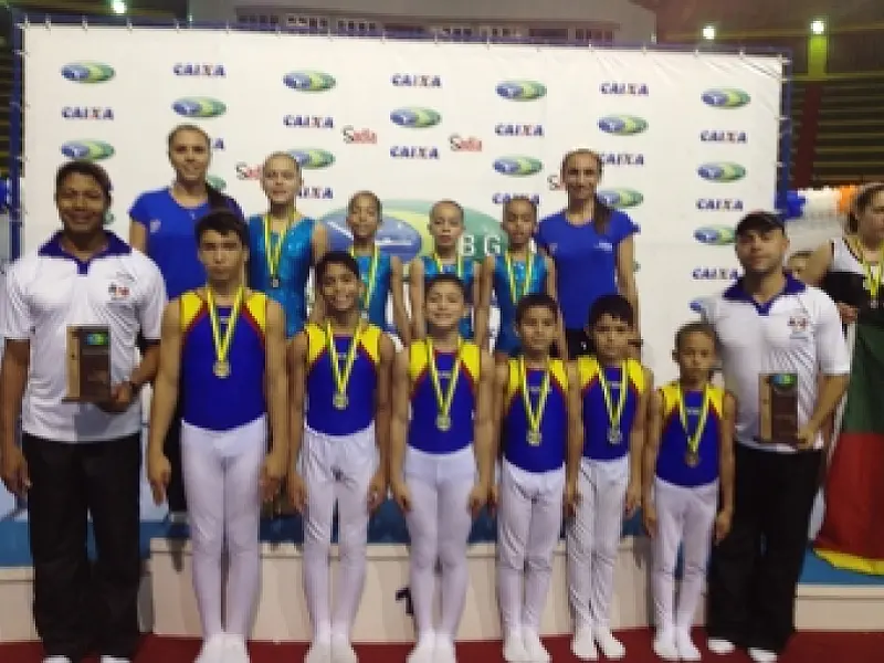 Atletas da Capital conquistam ouro no Nacional de Ginástica Artística