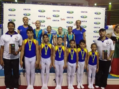 Atletas da Capital conquistam ouro no Nacional de Ginástica Artística