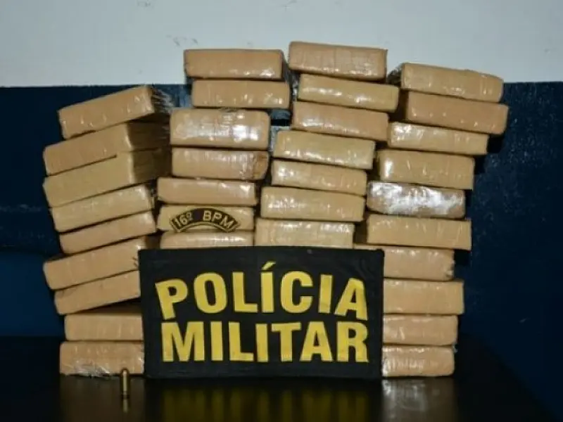 Jovem de Nova Casa Verde é preso com 36 quilos de maconha