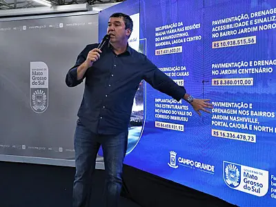 Governo de MS assegura obras de infraestrutra para a Capital