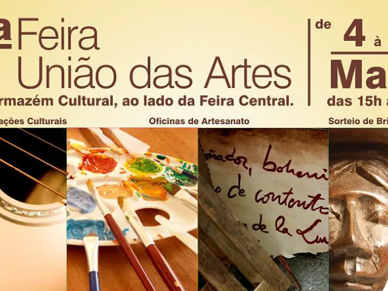 Feira une artesanato, música, teatro, dança e poesia com apoio da FCMS