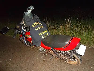 Motocicleta furtada em Amambai é apreendida pelo DOF e FN
