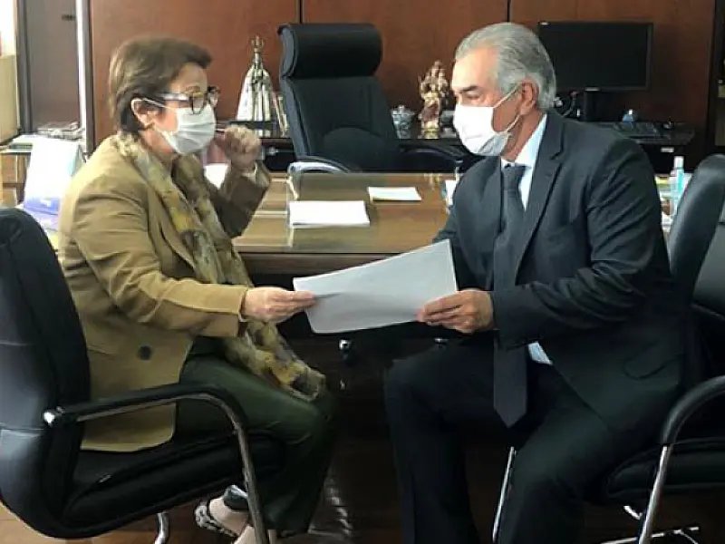 Reinaldo Azambuja cobra no Ministério da Agricultura liberação de R$ 70 milhões em emendas