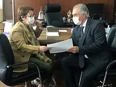 Reinaldo Azambuja cobra no Ministério da Agricultura liberação de R$ 70 milhões em emendas